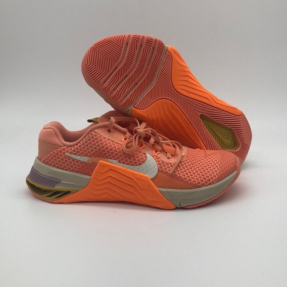 Nike Metcon 7 Mango Crimson Bliss Workout Shoes CZ8280-600 New Women's Sz 5